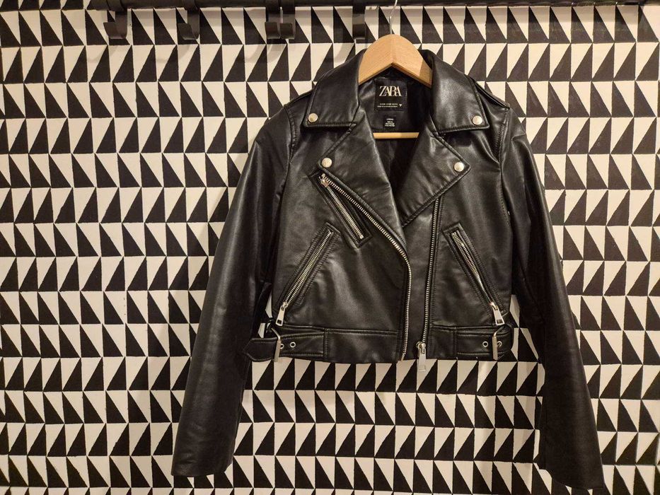 Geaca Zara, piele eco [in conditii bune] marime xs