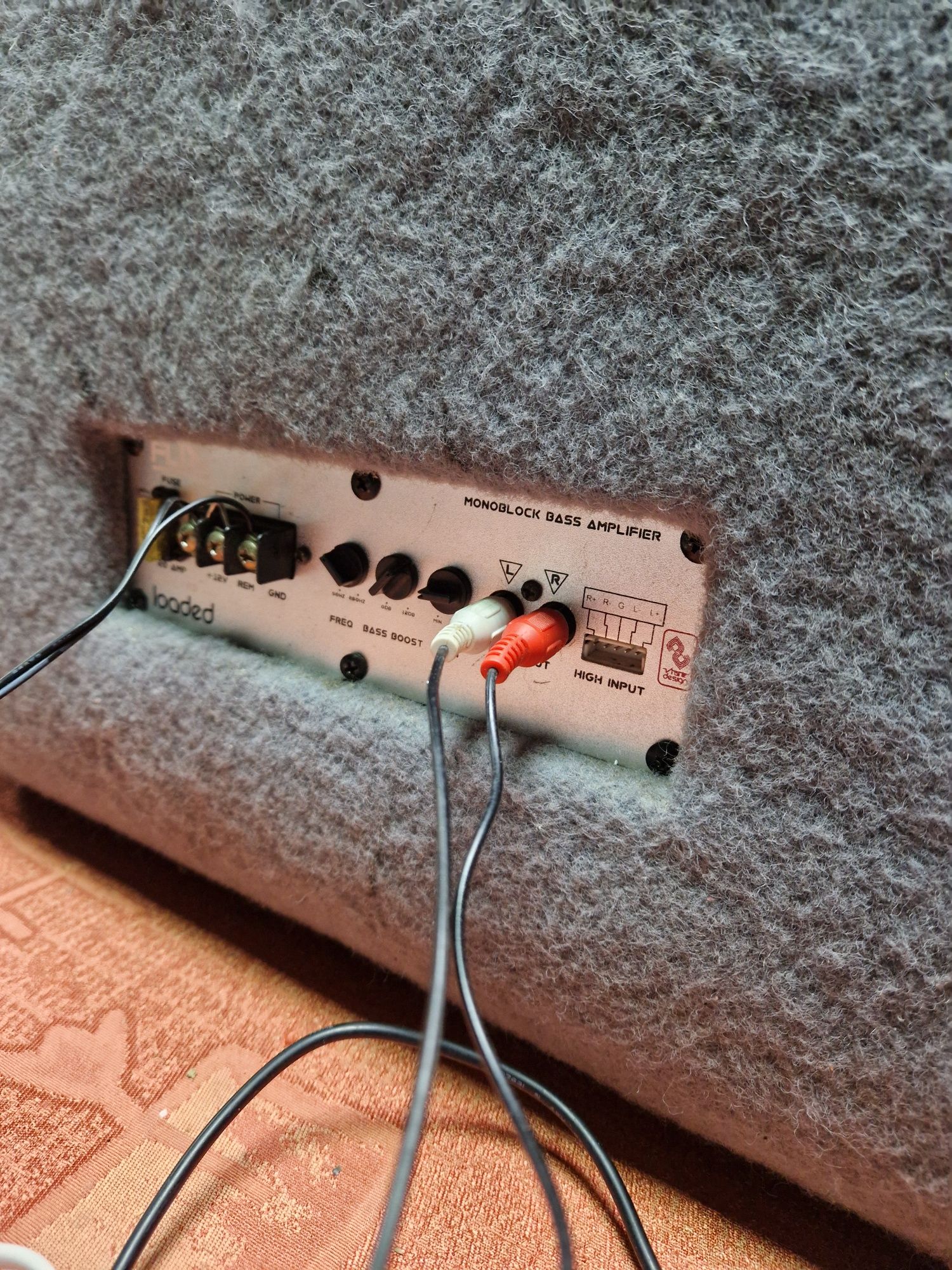 Subwoofer  activ