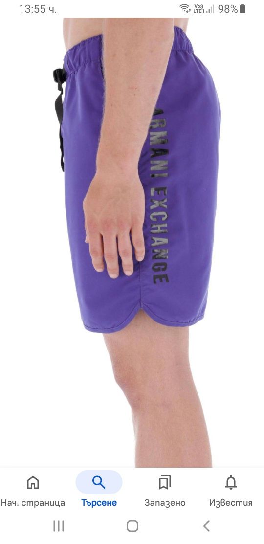 Armani Exchange A/X Mens Swimwear / XL НОВО! ОРИГИНАЛНИ! Мъжки Бански!