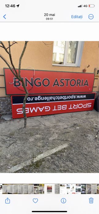 Vand caseta luminoasa cu led