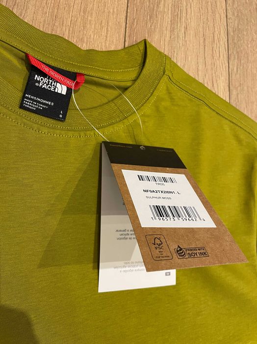 The North Face Red Box, ОРИГИНАЛНА тениска, цвят кахи , размер: L и XL
