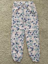 Pantaloni roz pal H&M, mar. 8-9 ani (134)