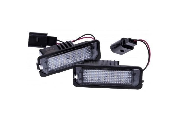 Set lampa numar Volkswagen Passat (B6 (3C)), 01.2005-07.2010 model Sedan, Stanga=Dreapta, LED; tuning;