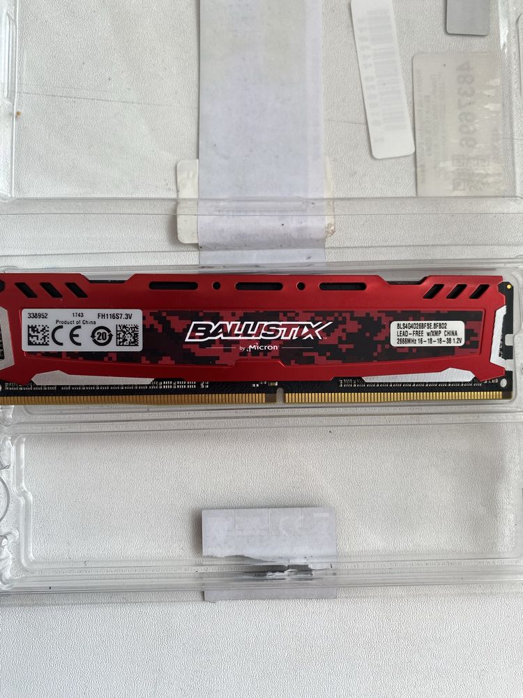 Оперативная память 4 gb ddr4 ballistix