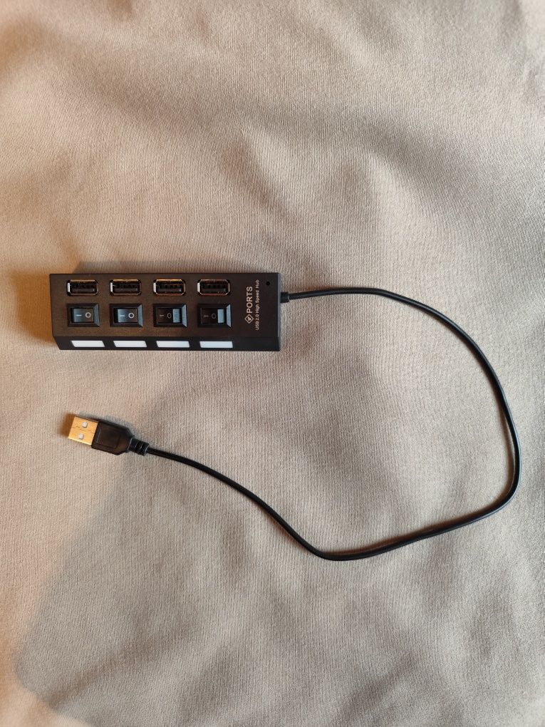 USB HUB 2.0 на 4 порта