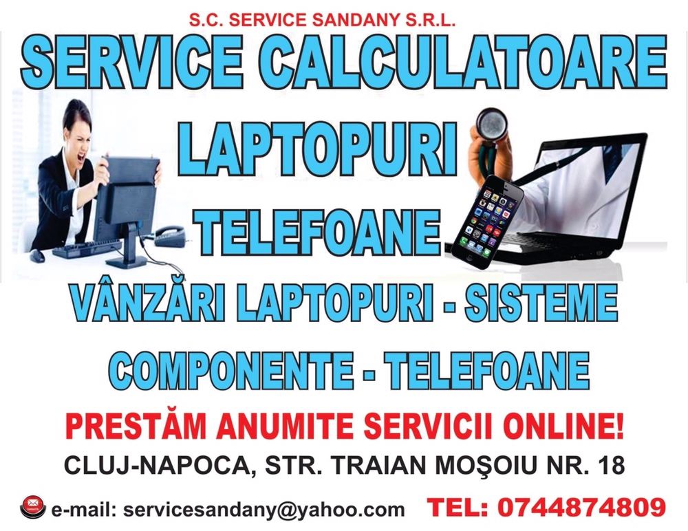 Service Laptopuri & Calculatoare