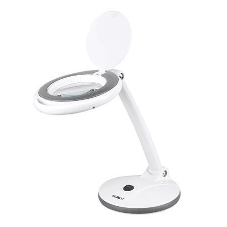 Lampa cu Lupa si Led 6W Cosmetica Unghii Gel Manichiura Pedichiura