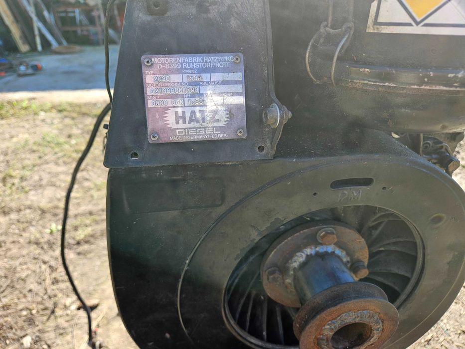 vand motor 2 cilindrii ,marca Hatz 19 CP, 920 cm3, Germania