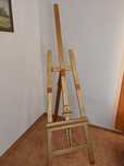 Sevalet pictura sau expunere, lemn de fag, 2m