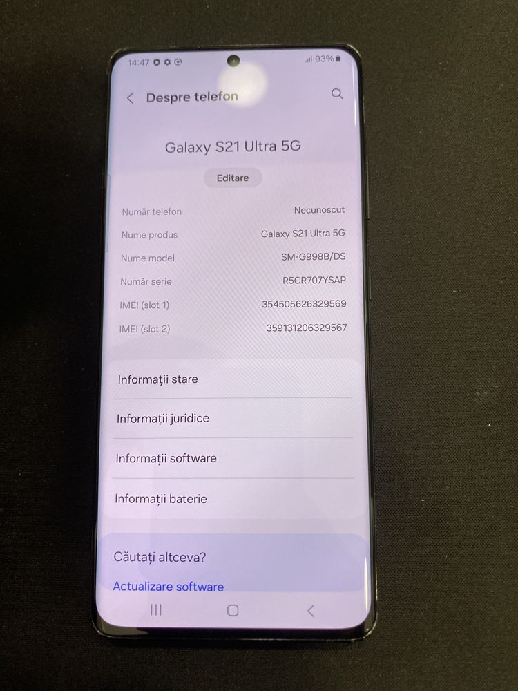 Samsung 21 Ultra 5 G 128 Gb id-qil250