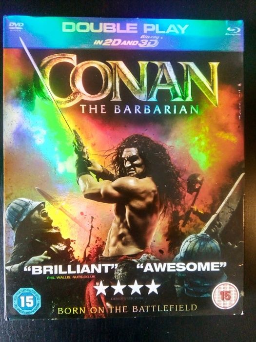 Supracoperta Blu ray Conan The Barbarian