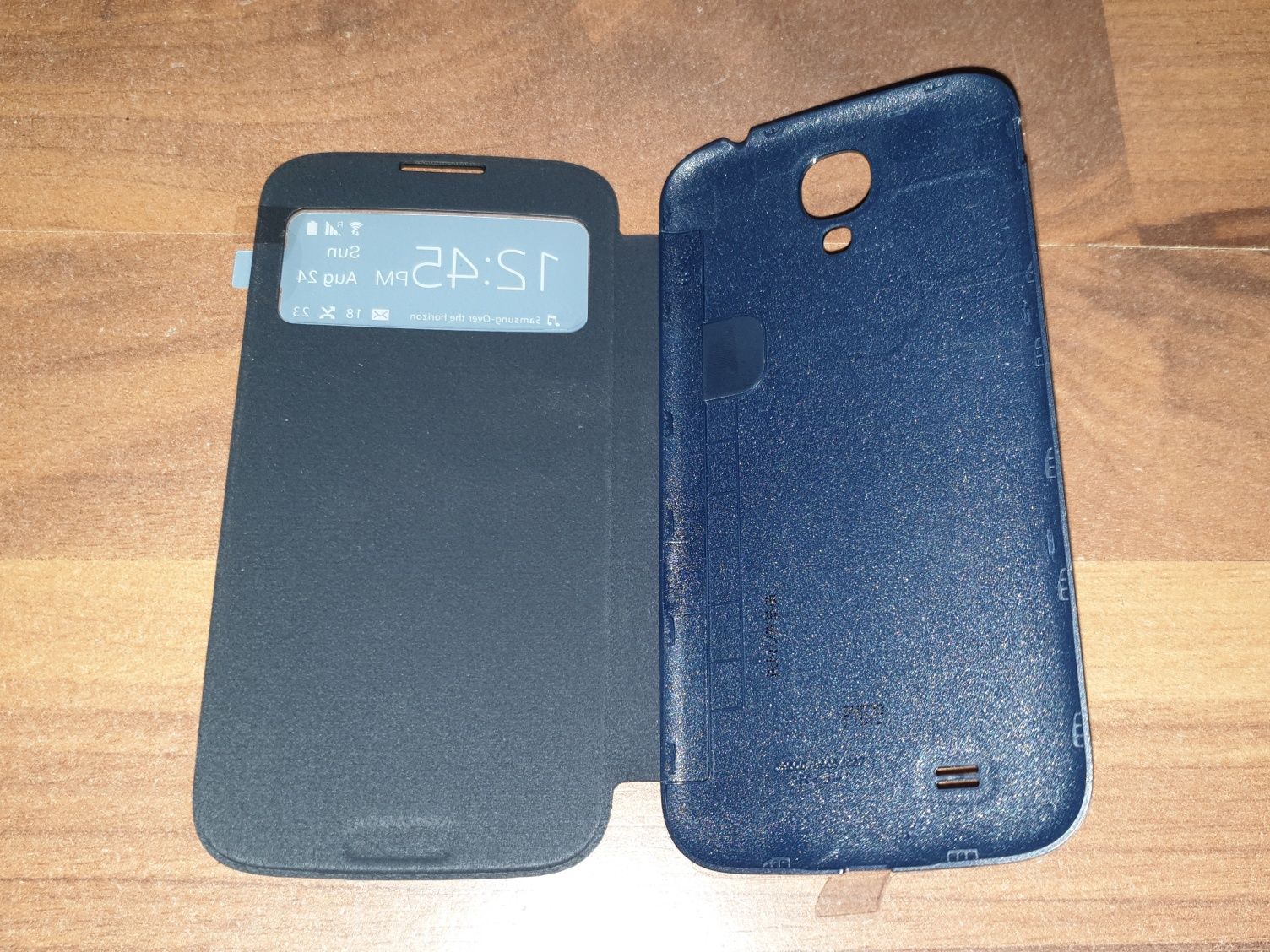 Husa flip smart activa originala Samsung S View Cover Galaxy S4