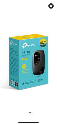 Router Wi-Fi 3G/4G TP-Link M7200, slot SIM, Portabil, 2000mAh