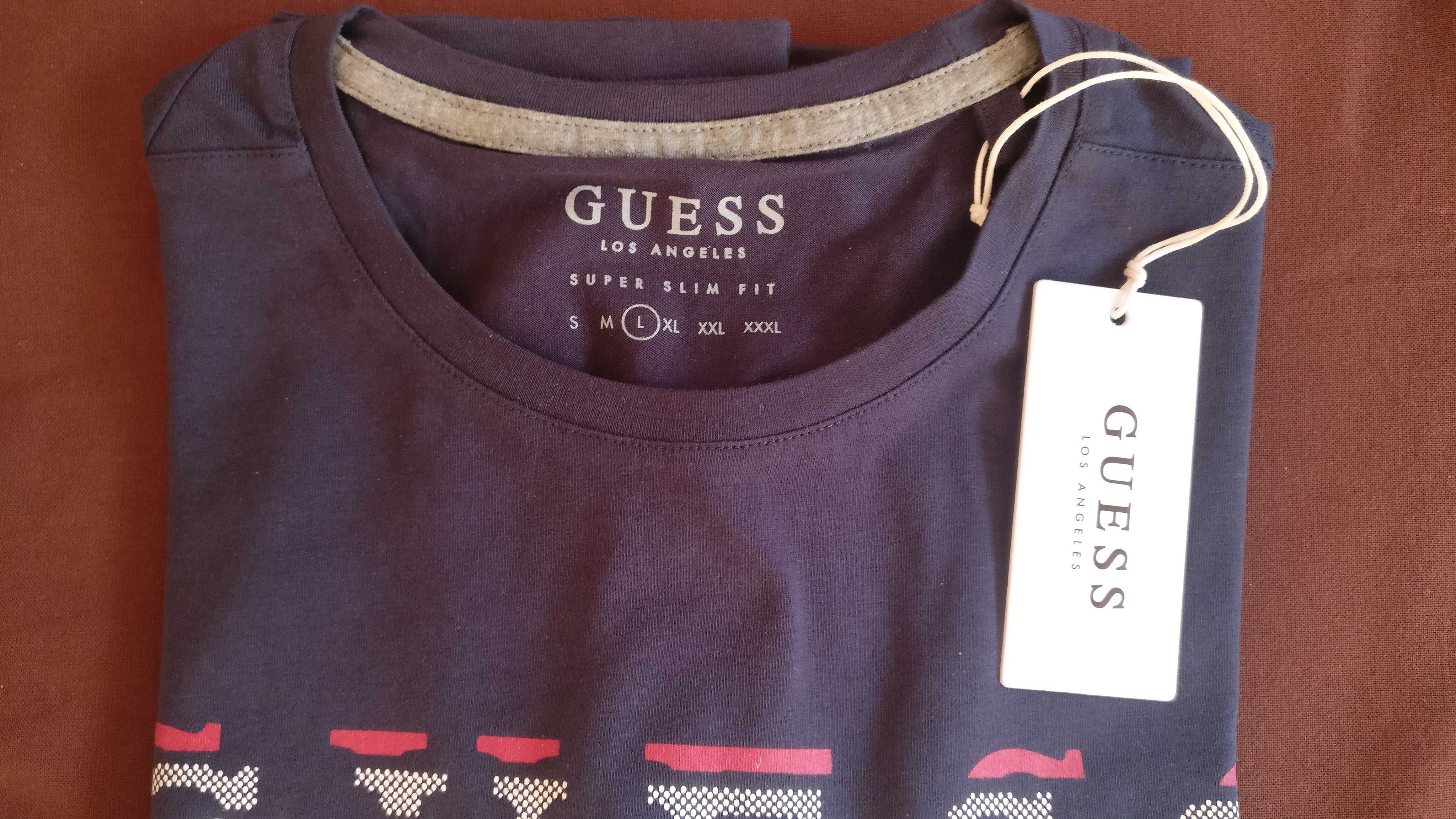 Тениска GUESS с дълъг ръкав