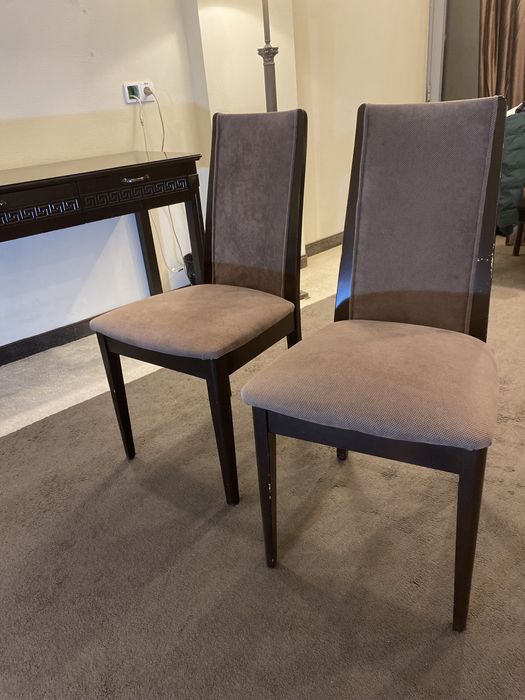 Писменный стол со стелом с мягкими стульями дерево Турция  оптом