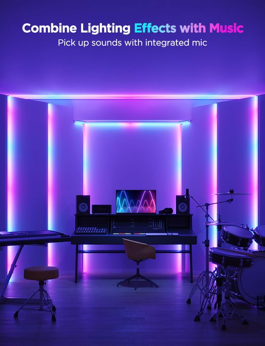 Govee RGBIC LED Strip Lights with Covers