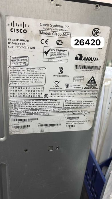 Свичи Cisco, маршрутизатор Cisco, межсетевой экран Paloalto