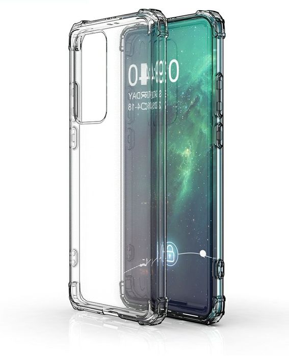 Прозрачен Силиконов Удароустойчив Кейс за Huawei P40 Lite Pro Nova 5T