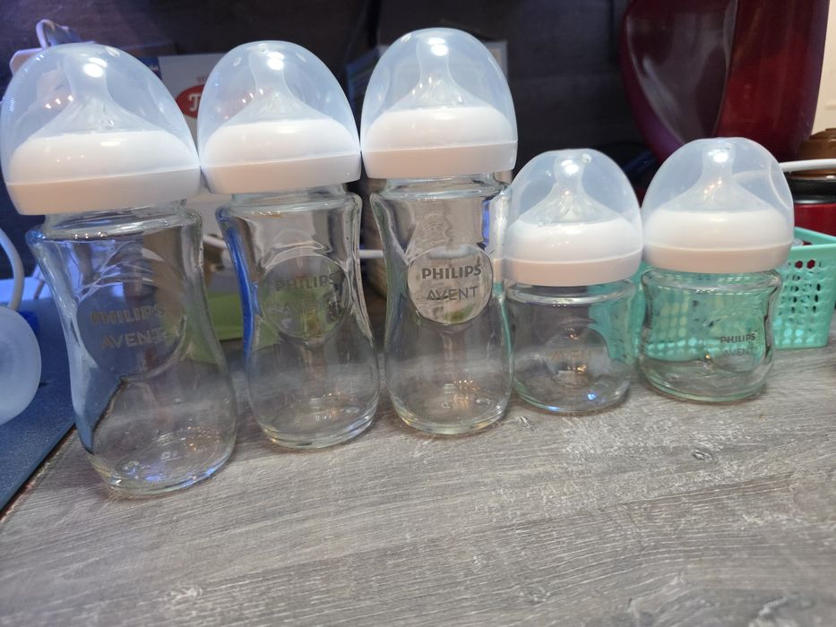 Стъклени Бебешки Шишета Philips Avent Natural Response