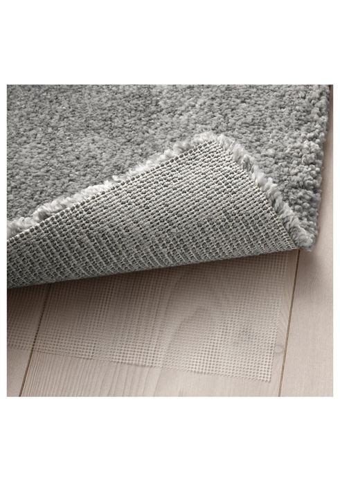 Covor Ikea Stoense gri 2 x 133x195 cm / alb-murdar 80x150 cm