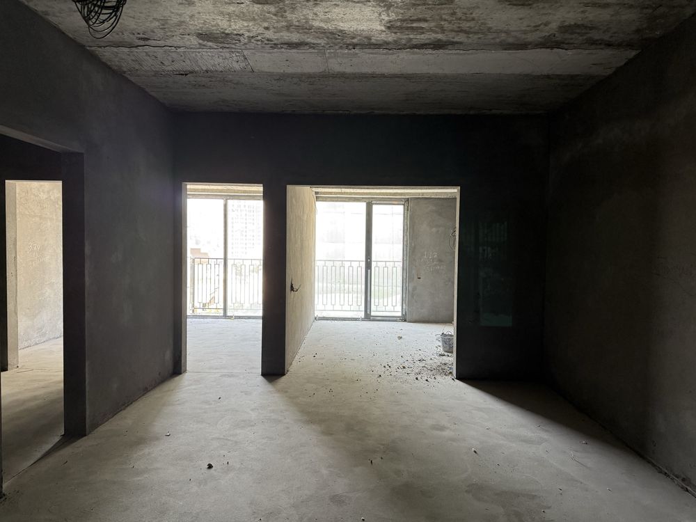 Нукусская Новостройка Nukus Avenue 2 комнатная 5 этаж, 71м2. Черновая