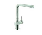 Robinet bucătărie inox T17777, furtun extractibil, Made in Italy, nou