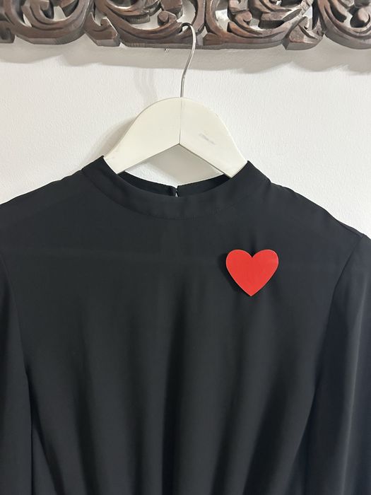 Bluză neagră, superbă, H&M.