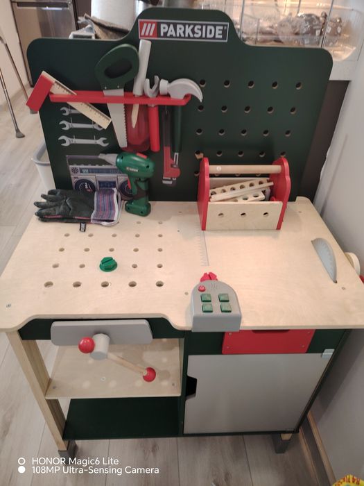 Детска работилница Parkside здрава леки следи от употреба