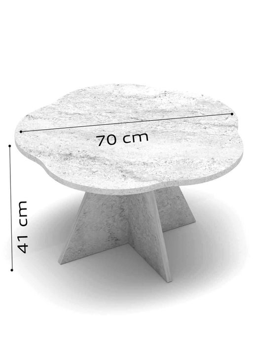 Дървена холна масичка / Масичка за кафе / Масичка за балкон