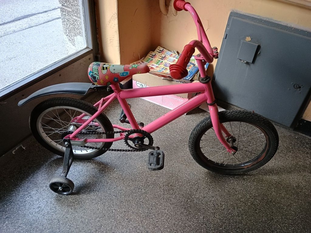 Детско колело за по-високо дете
