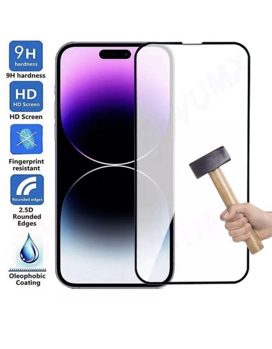 Iphone 14/15/16E/16/Pro/Max/Plus Folie Sticla Protectie Best Glass MAX