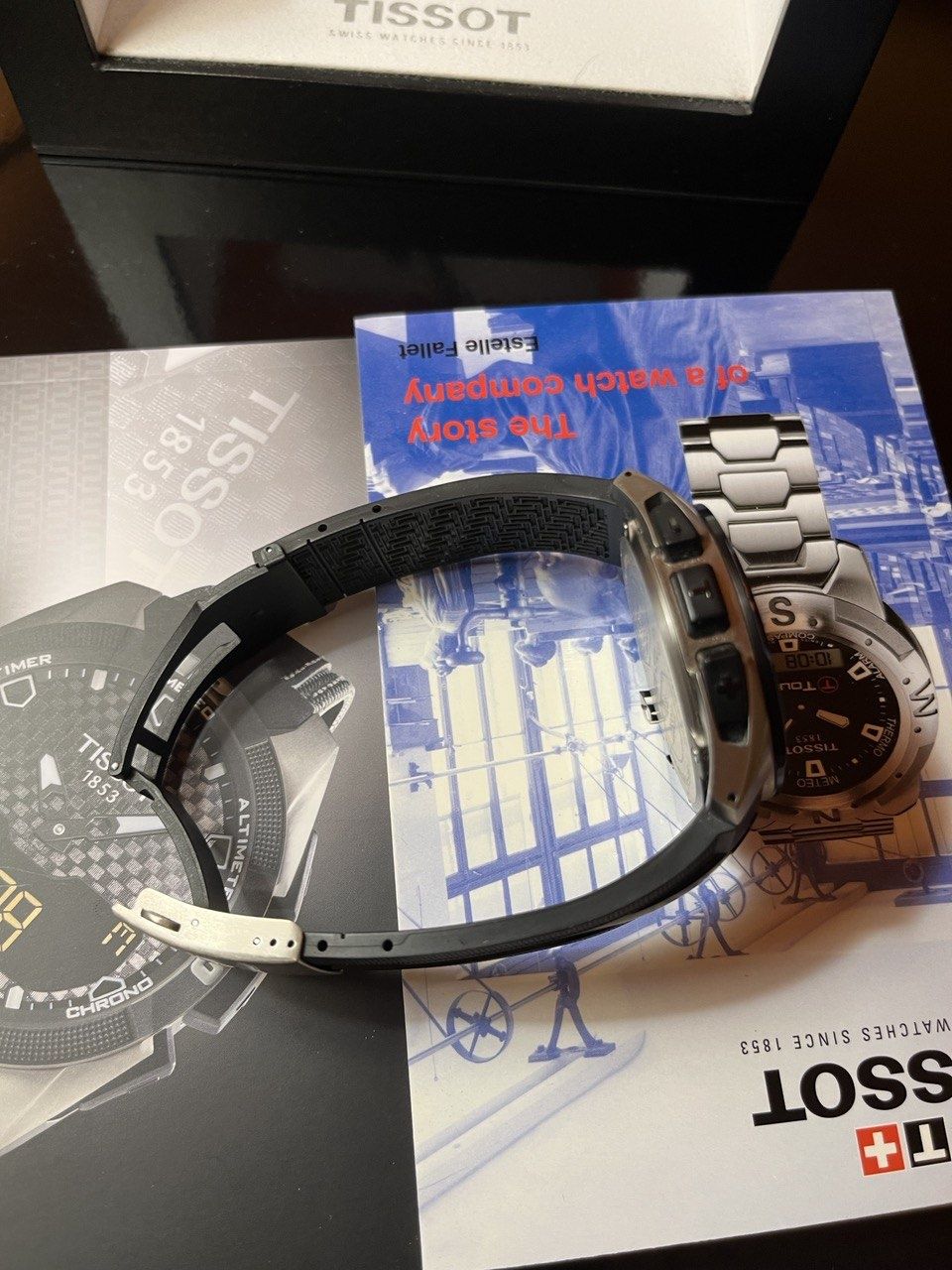 Мъжки часовник Tissot T-Touch Solar Tony Parker