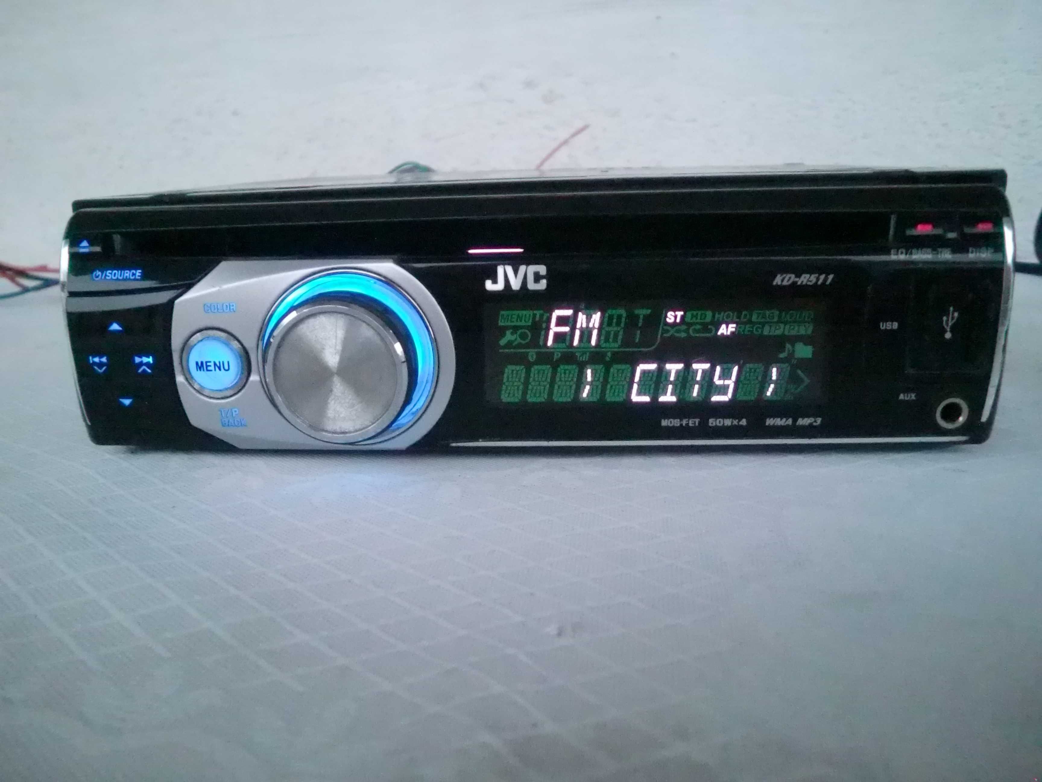 Авто USB ,CD,AUX player JVC KD-R511- Хамелеон