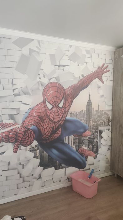 Поклейка обоев любой сложности