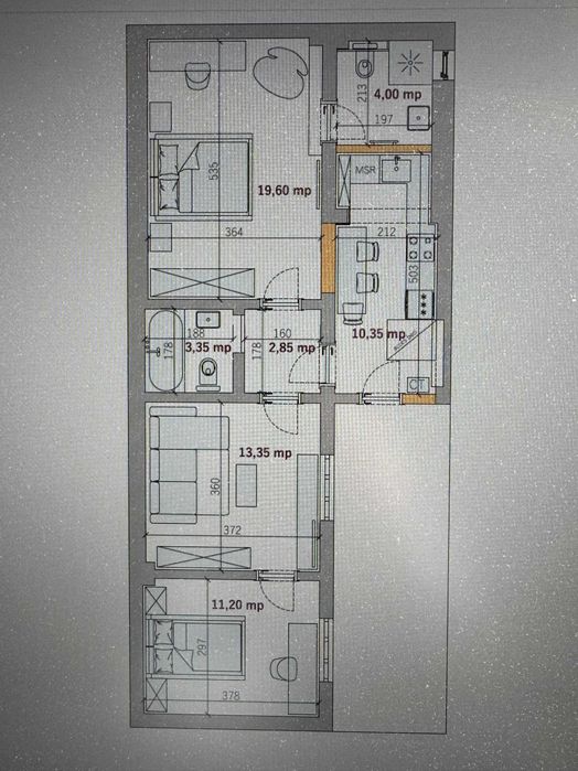 Inchiriez casa cu curte recent renovata B-dul Mamaia zona Universitate