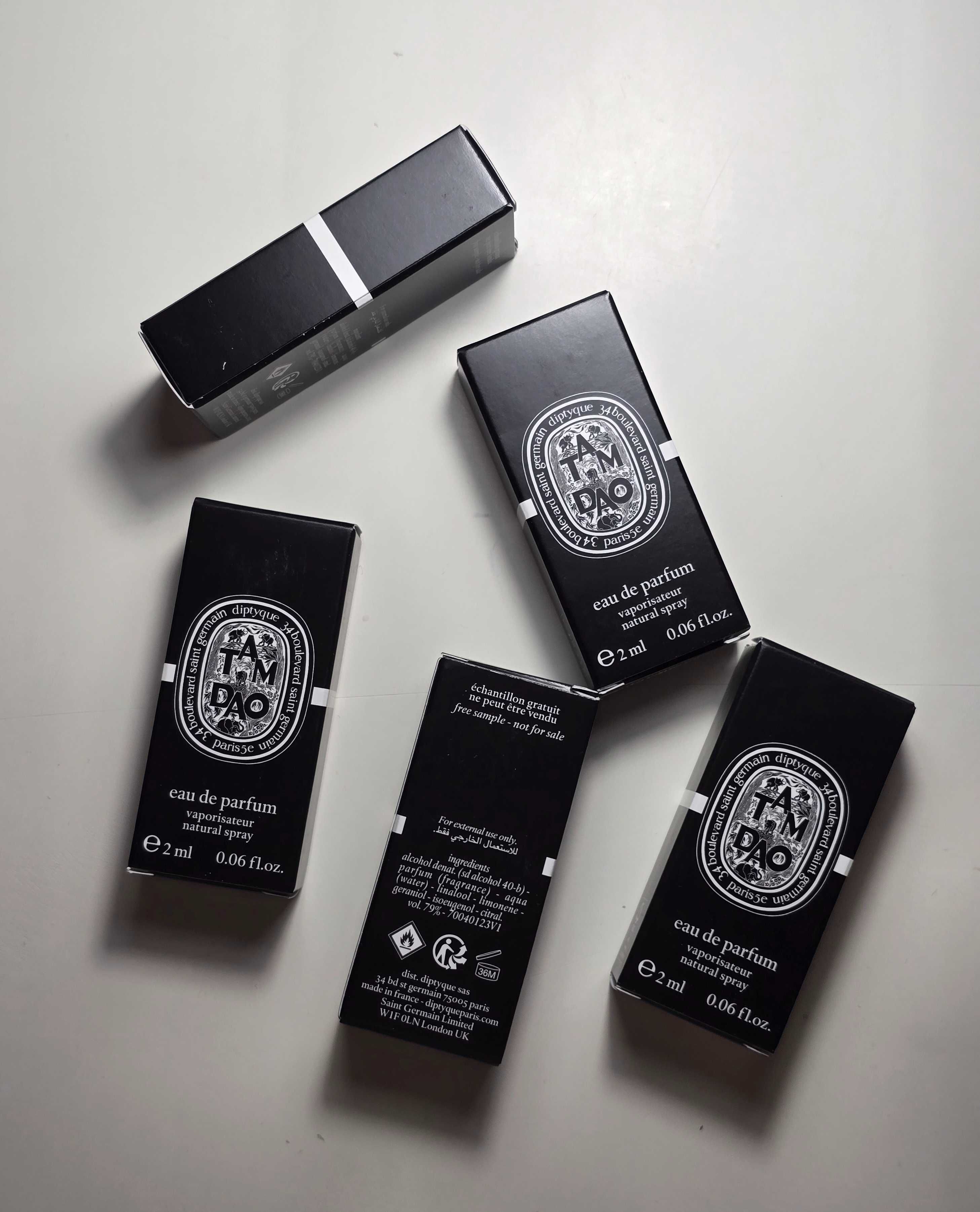Оригинални фабрични мостри Diptyque Tam Dao EDP 2ml