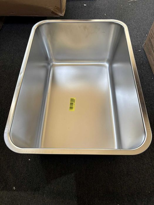 Ladă nisip inox iKitchen, mare, antiderapantă, anti-miros