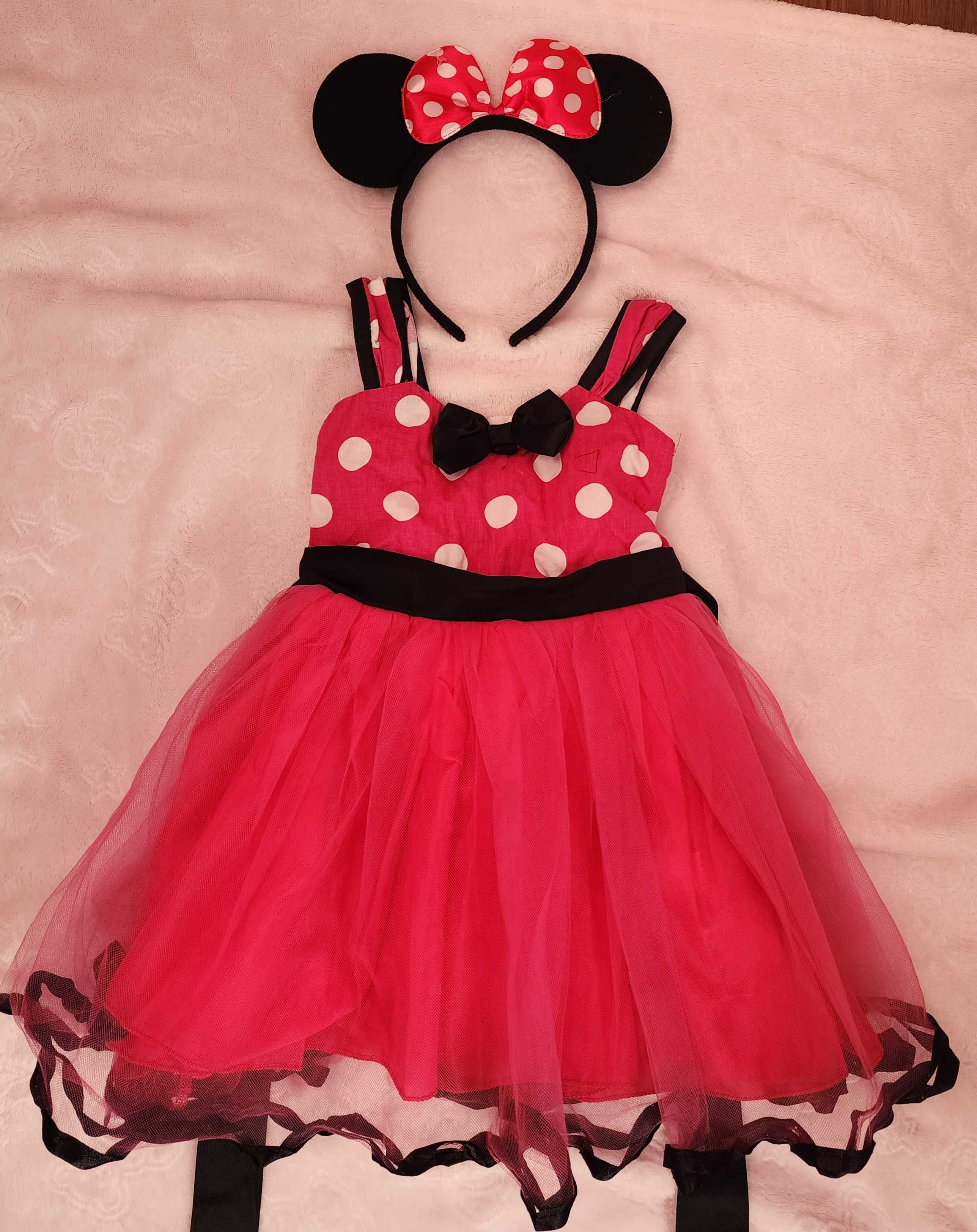 Vând rochiță fetite Minnie Mouse 9 - 12 luni