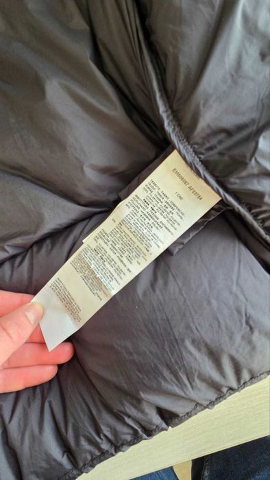 Продавам яке с гъши пух Емпорио Армани