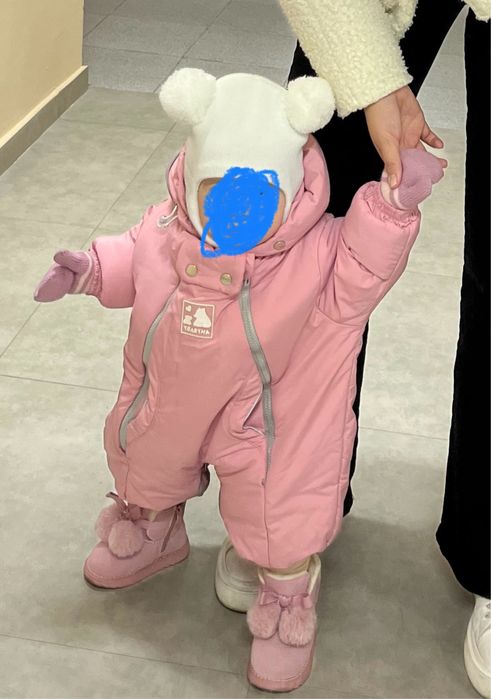 Детский зимний комбинезон