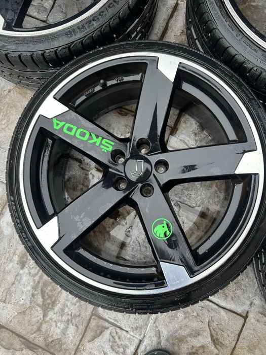 Vand jante r18 5x112 + anvelope de vara