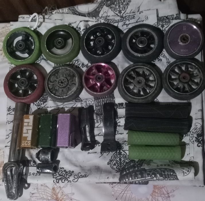 Трюковой самокат запчасти