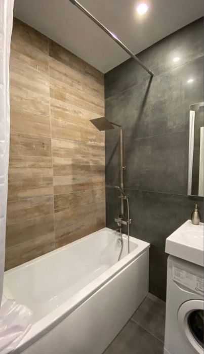 Ремонт ванной комнаты под ключ (кафель, гипсокортон, сантехника)