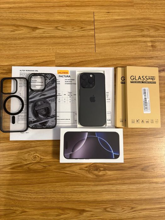 vand iphone 16 pro 256gb in garantie