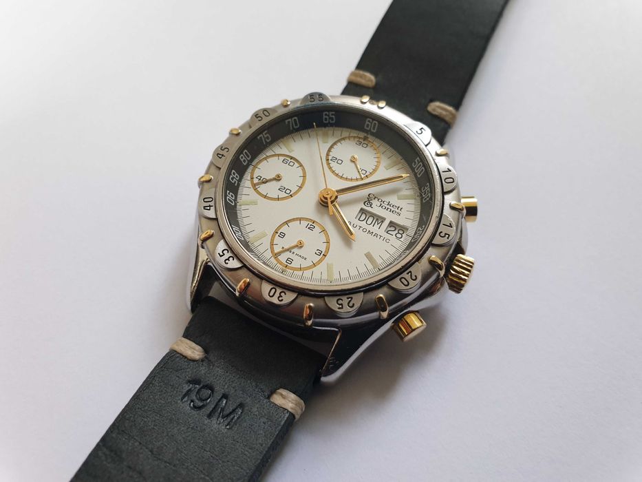 Ceas Crockett  & Jones cronograf automatic (Valjoux 7750)