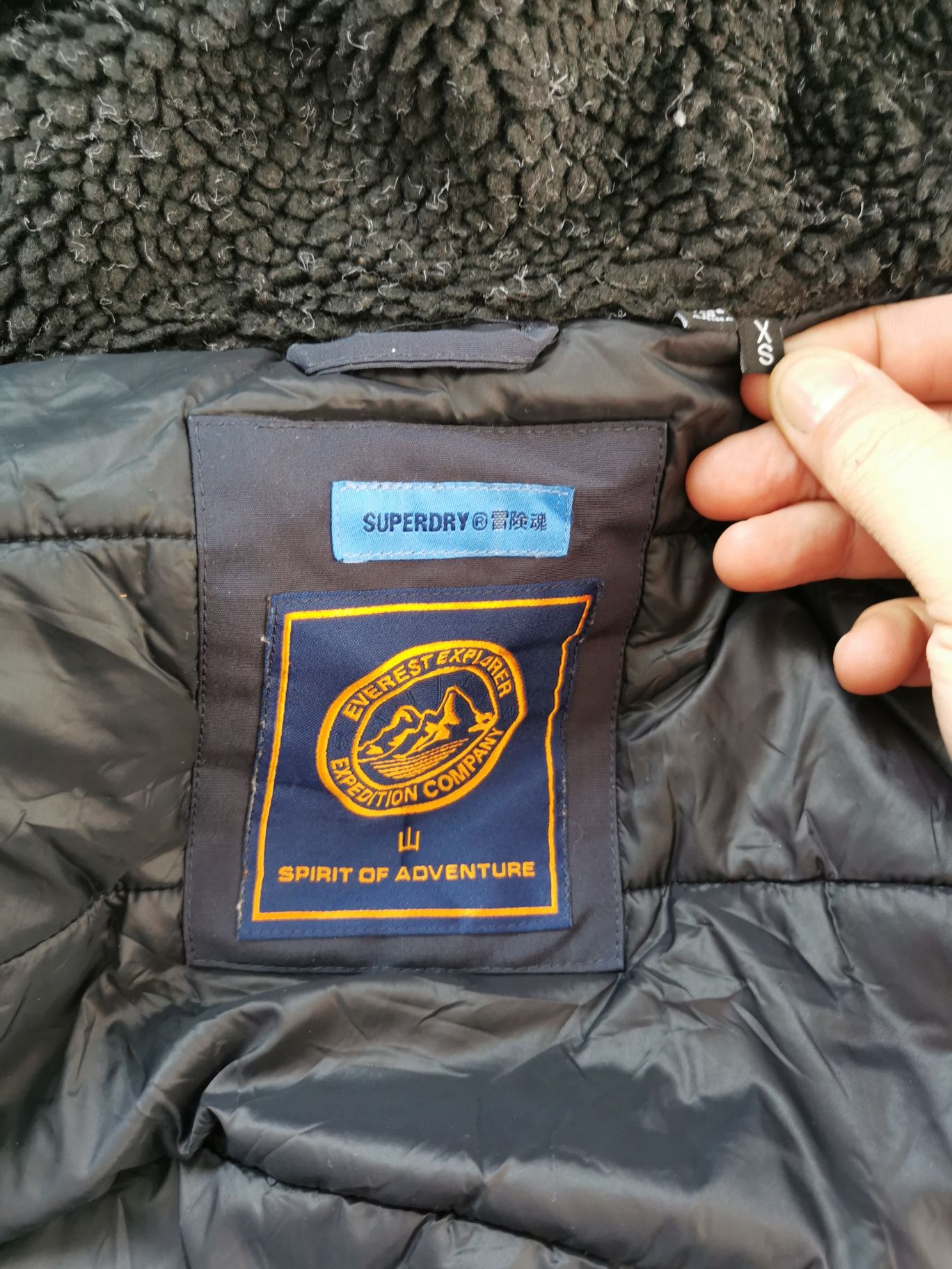 Parka pufoaica SuperDry Everest Expedition S-M