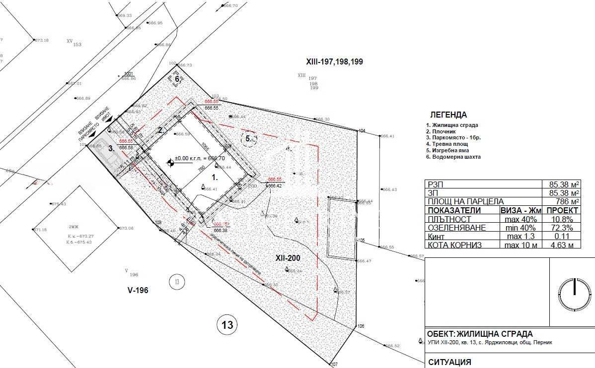 Продава се Парцел в с. Ярджиловци, Област Перник - 786 кв.м за 41 €/кв.м - Снимка #1