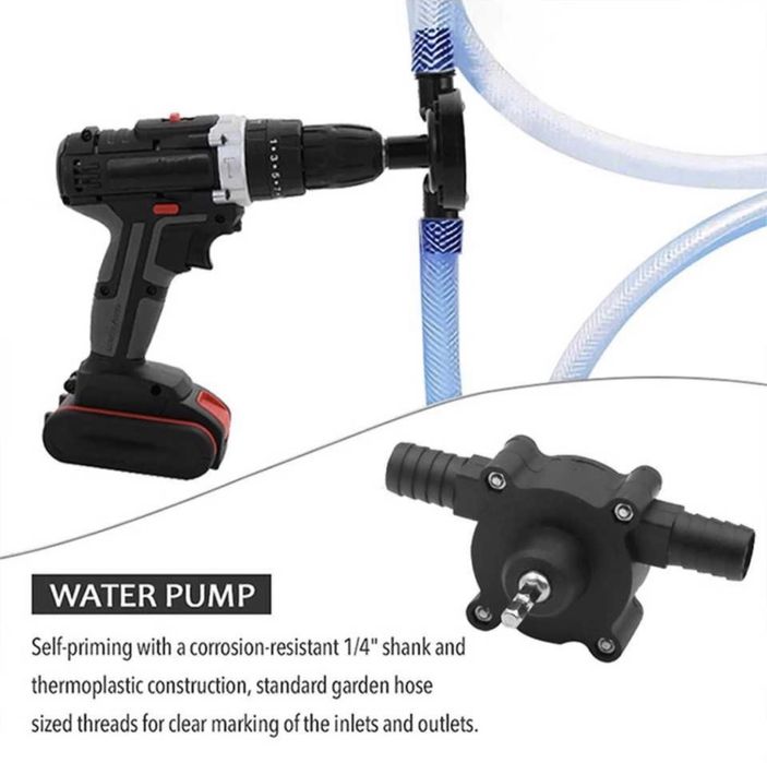 Помпа за източване на течност за бормашина