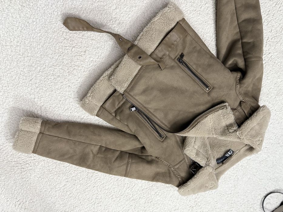 Geaca imblanita-Zara