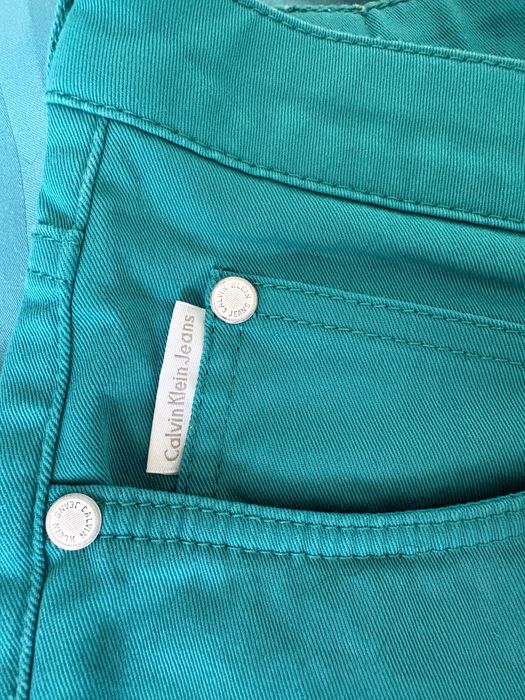 Pantaloni Calvin Klein Jeans skiny cu talie joasa